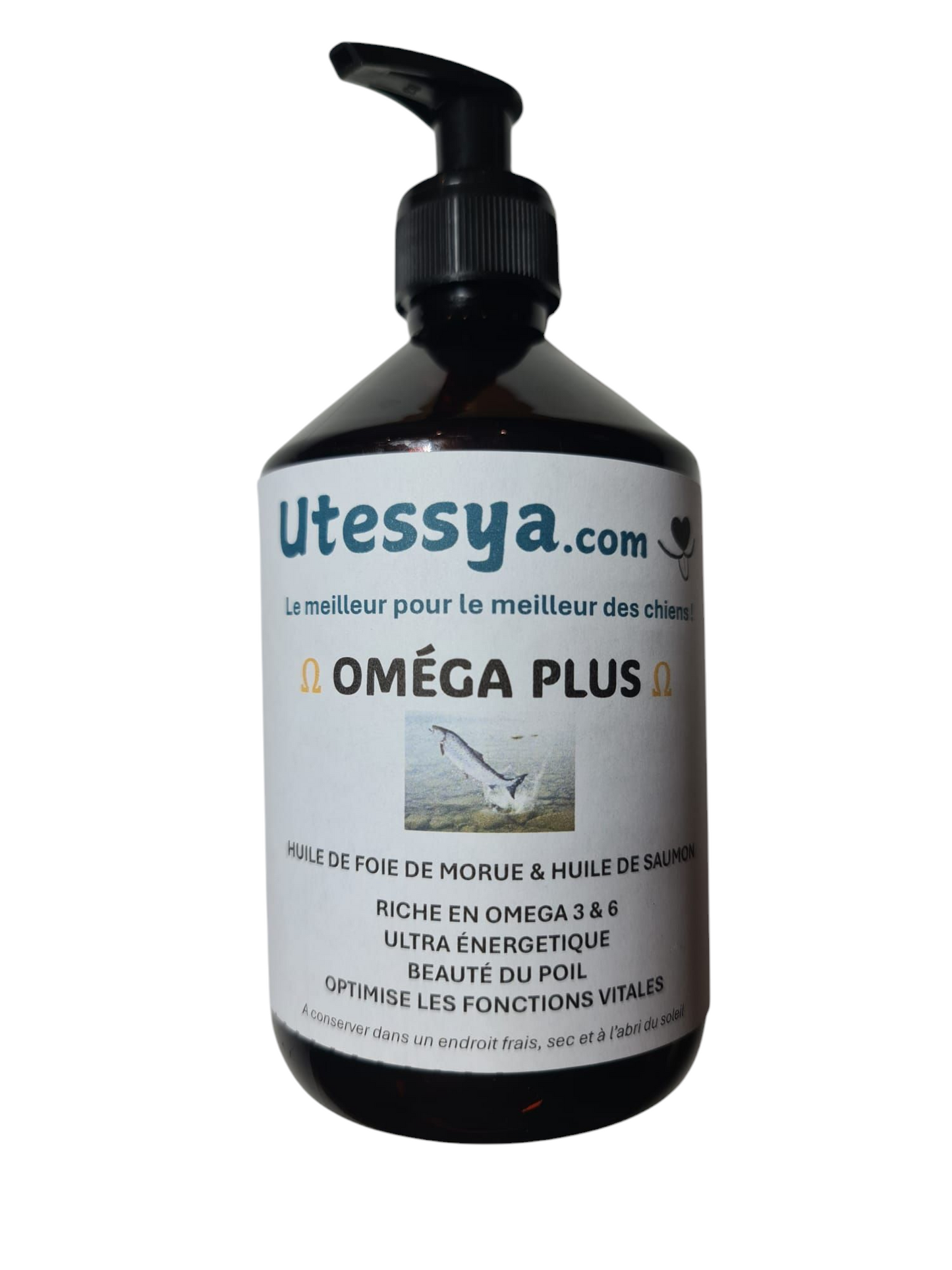 Huile "Oméga Plus" Morue + Saumon