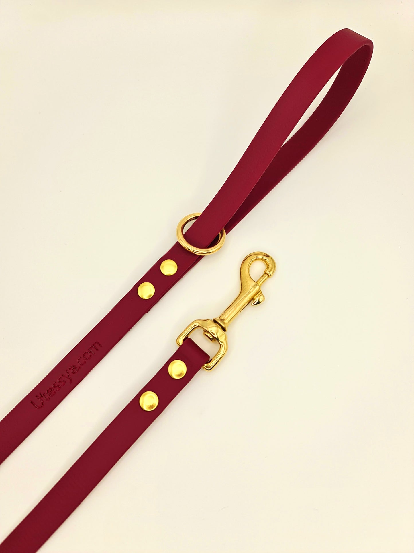 ★★★★★ Laisse "Classik" Bordeaux*