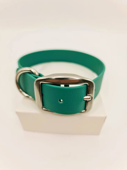 ★★★★★ Parure"Classik" Collier et Laisse Inox