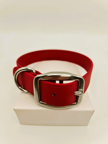 ★★★★★ Parure"Classik" Collier et Laisse Inox