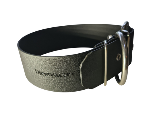 ⭐⭐⭐⭐⭐ Collier "Spécial Grandes Races" Noir Granit