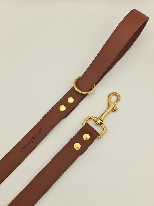 ★★★★★ Laisse "Classik" Marron Foncé*