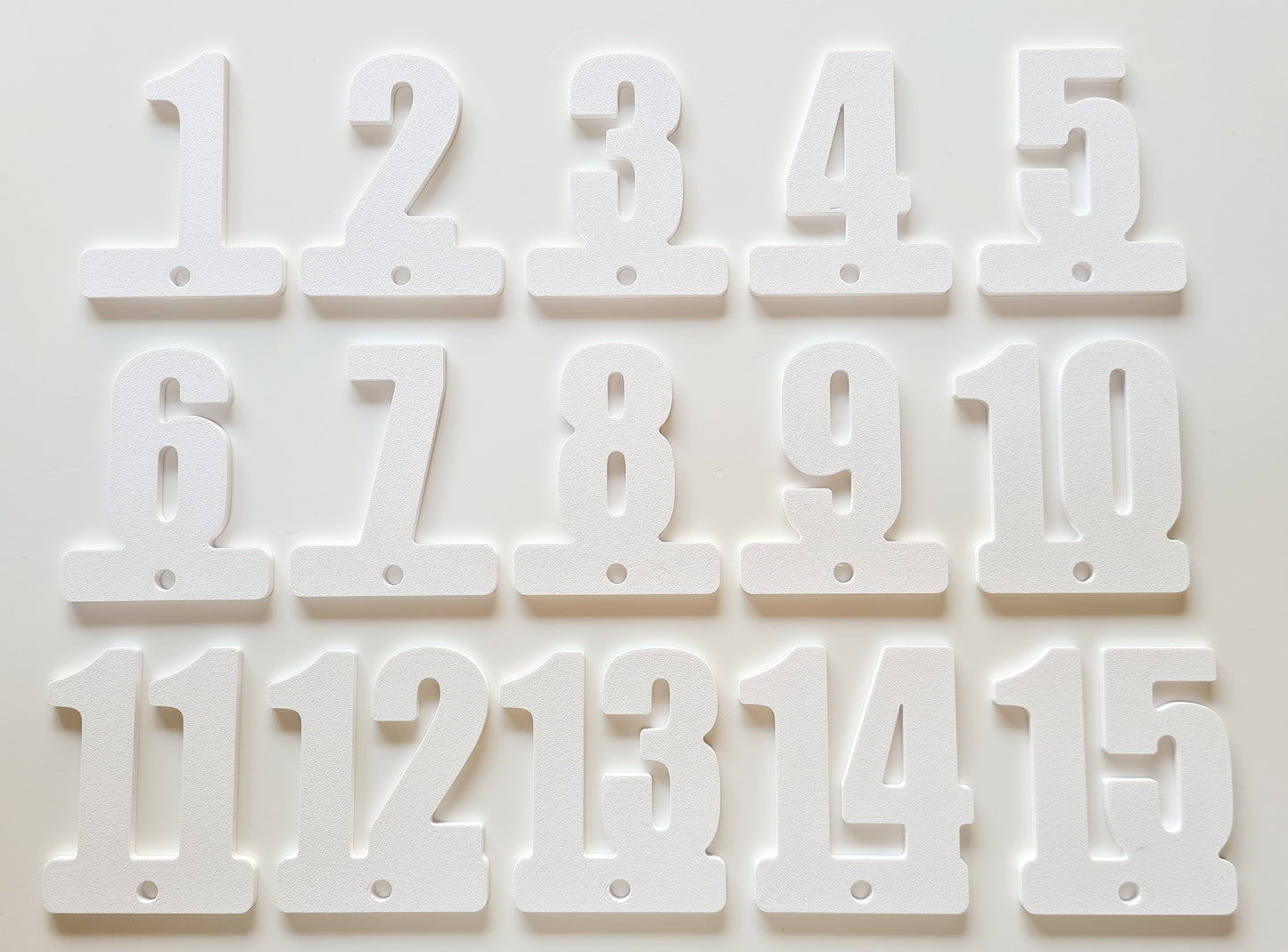 Kit luxe de numéros et lettres de parcours Hooper's