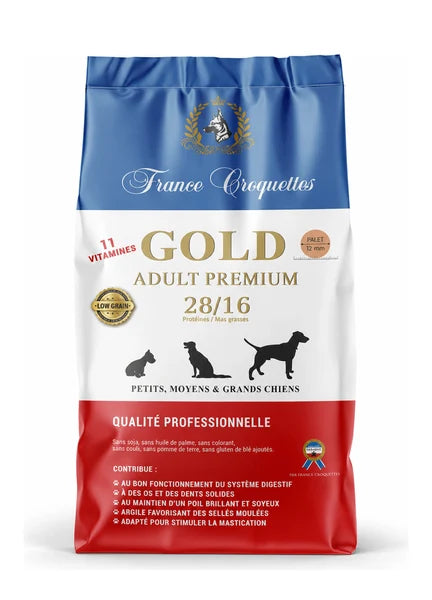 GOLD ADULT PREMIUM 28/16 MAXI LOW GRAIN